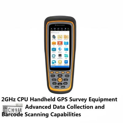2GHz CPU Handheld GPS Survey Equipment with Advanced Data Collection and Barcode Scanning Capabilities