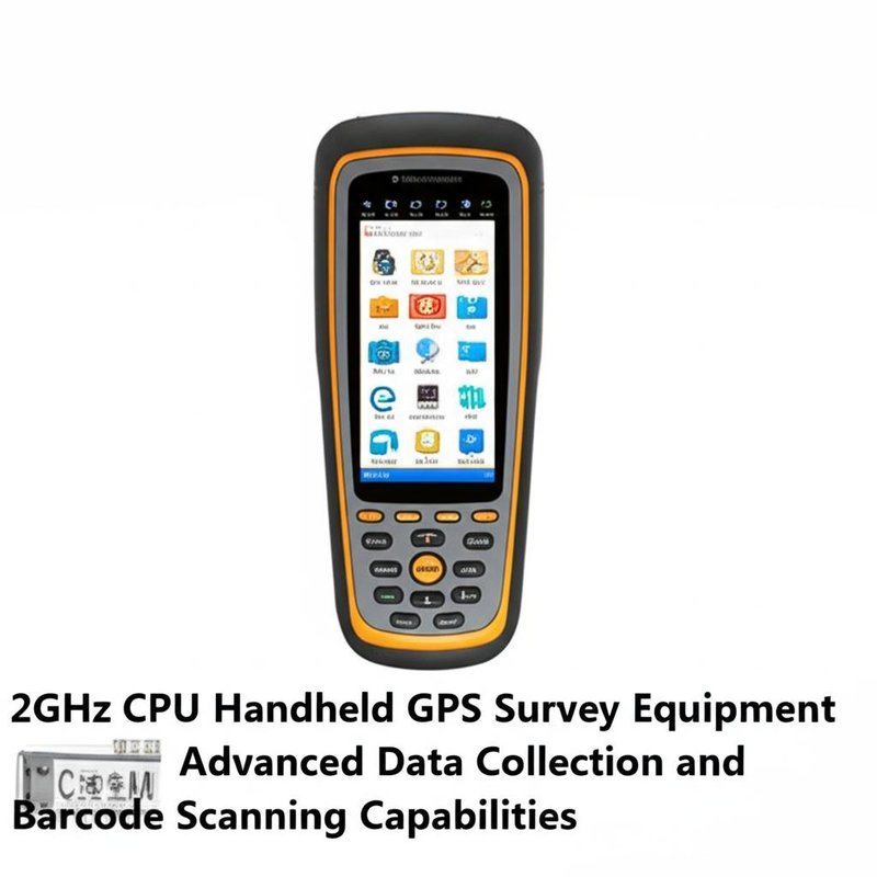 2GHz CPU Handheld GPS Survey Equipment with Advanced Data Collection and Barcode Scanning Capabilities